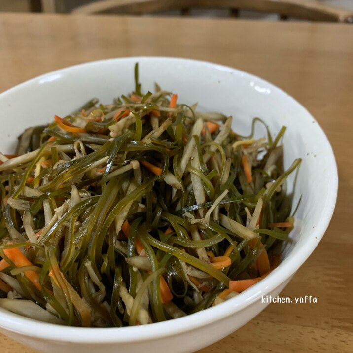 素材の旨味を頂く　切り昆布の含め煮　腸活に⭐